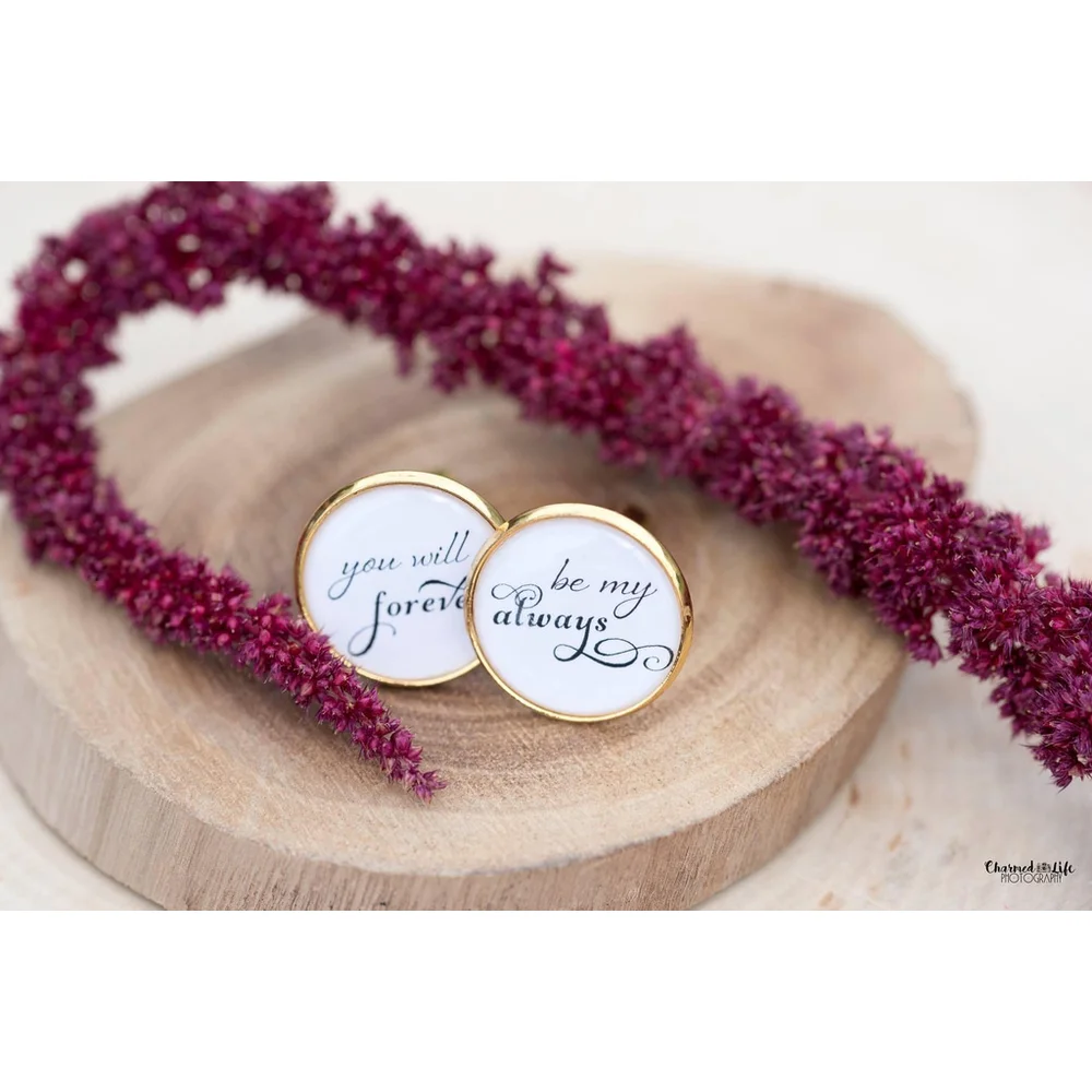 Gift for Him | Custom Cufflinks | Wedding Cuff links
